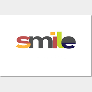 Smile More (Version 4) Posters and Art